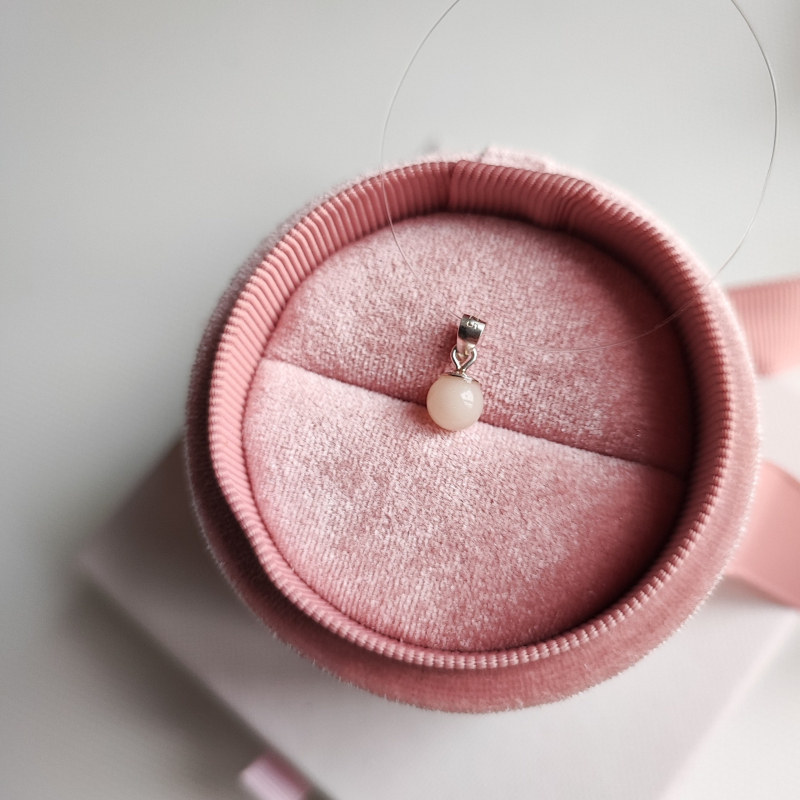 Pandantiv cu lapte matern perlă Pearl Mini de 6 mm