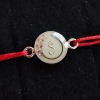 Brățară cu lapte matern Initial Orbit și fire de păr – 10 mm