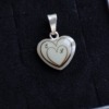 Medalion cu lapte matern și fire de păr Two Babies Silver 14mm