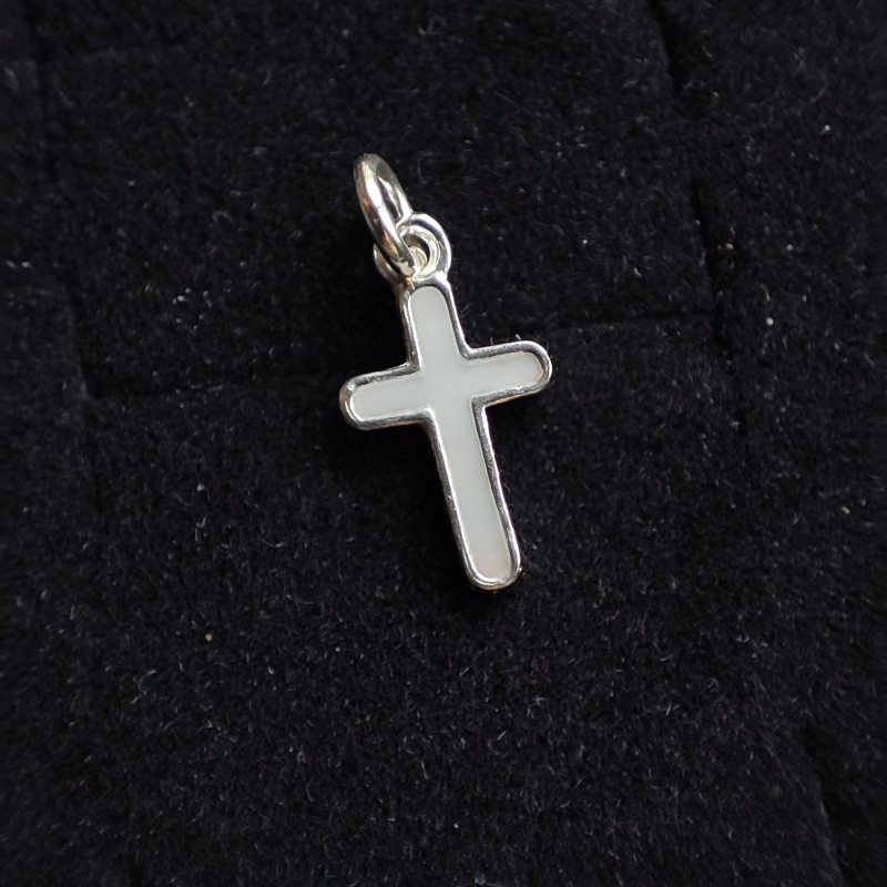 Medalion cruce cu lapte matern 15x8mm
