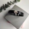 Brățară din lapte matern cu fire de păr Wind Leather 10 mm